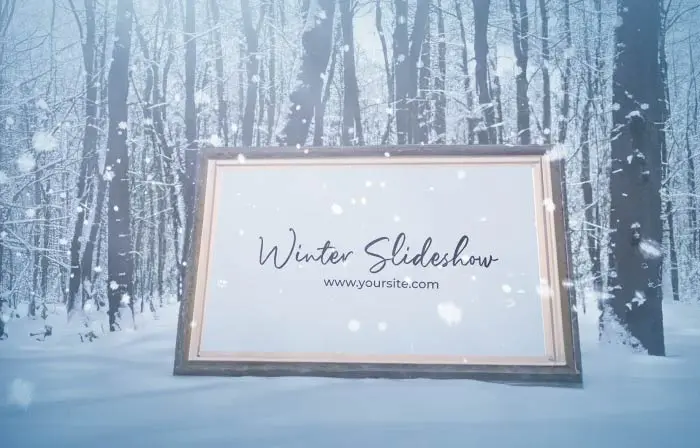 Snowy Memories 3D Slideshow
